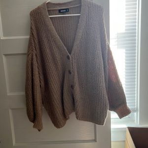 Oversized knitted sweater from MISSGUIDED